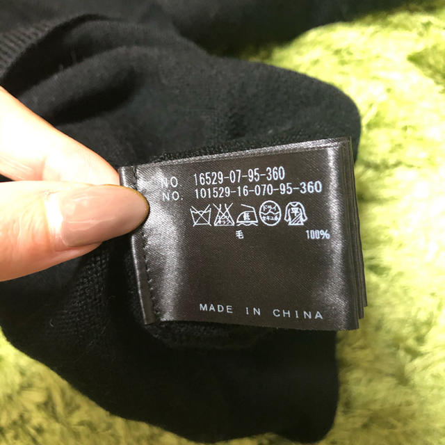 ANAYI(アナイ)のビジュー付き黒ニット✴︎ANAYI  レディースのトップス(ニット/セーター)の商品写真