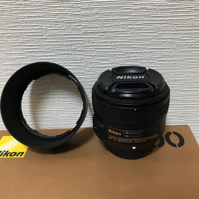 Nikon(ニコン)のAF-S NIKKOR 50mm f/1.8G 【ゆうや様専用】 スマホ/家電/カメラのカメラ(レンズ(単焦点))の商品写真