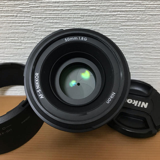 Nikon(ニコン)のAF-S NIKKOR 50mm f/1.8G 【ゆうや様専用】 スマホ/家電/カメラのカメラ(レンズ(単焦点))の商品写真