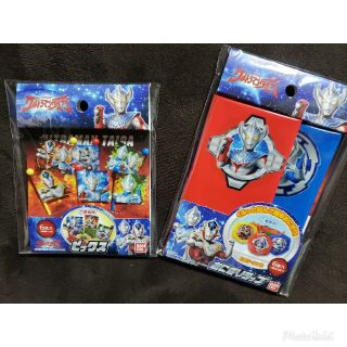 バンダイ(BANDAI)のウルトラマンタイガ　お弁当ピックス　おにぎりラップ(弁当用品)