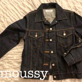 マウジー(moussy)の【美品】MOUSSY_デニムジャケット(free size)(Gジャン/デニムジャケット)