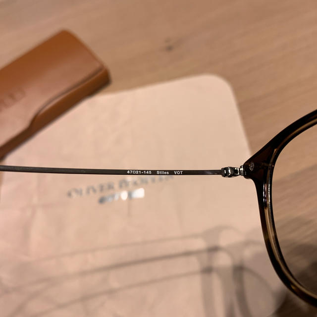 UNITED ARROWS(ユナイテッドアローズ)の【早いもの勝ち】OLIVER PEOPLES stiles ウェリントンメガネ メンズのファッション小物(サングラス/メガネ)の商品写真