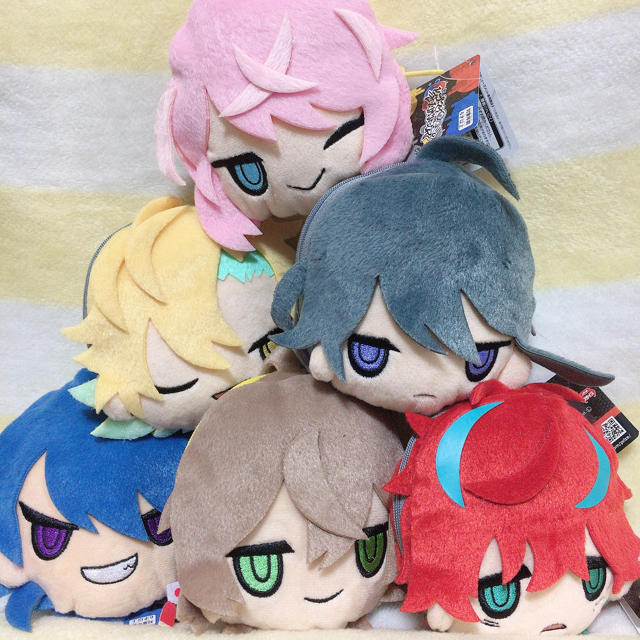 ヒプマイ ポーチ 全6種 セット エンタメ/ホビーのおもちゃ/ぬいぐるみ(キャラクターグッズ)の商品写真