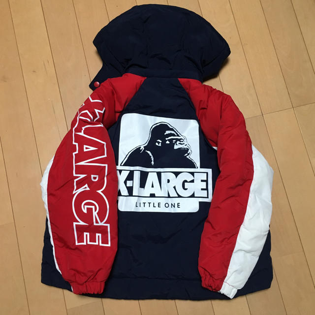 XLARGE(エクストララージ)の新品 XLARGE 中綿ブルゾン 130cm キッズ/ベビー/マタニティのキッズ服男の子用(90cm~)(ジャケット/上着)の商品写真