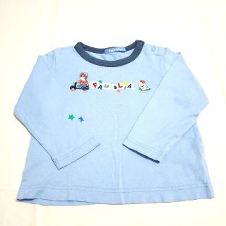 ファミリア(familiar)のfamiliar  長袖Tシャツ 90センチ(Tシャツ/カットソー)