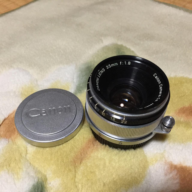 値下げしました キヤノン Lマウント 35mm/f1.8 希少 人気を誇る 9360円