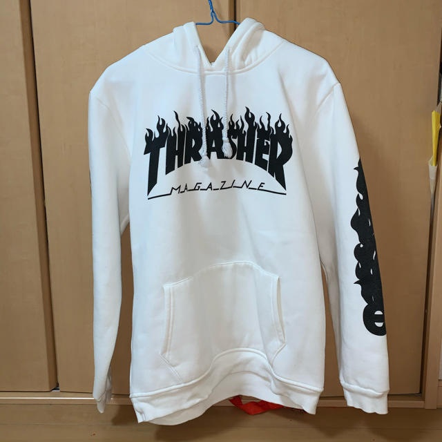 THRASHER(スラッシャー)のthrasher パーカー 白 メンズのトップス(パーカー)の商品写真