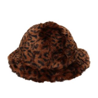 カンゴール(KANGOL)のKANGOL ハット Faux Fur Casual レオパード(ハット)