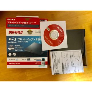 バッファロー(Buffalo)のBUFFALO ブルーレイドライブ Blu-rayドライブ(ポータブルプレーヤー)