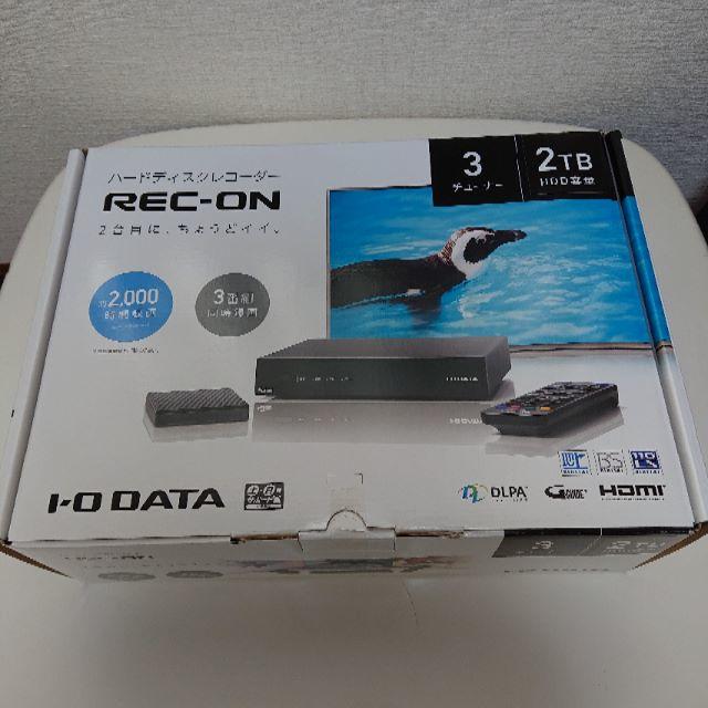 IODATA(アイオーデータ)の◆TK様専用◆I-O DATA HDD【REC-ON HVTR-T3HD2T】  スマホ/家電/カメラのテレビ/映像機器(ブルーレイレコーダー)の商品写真