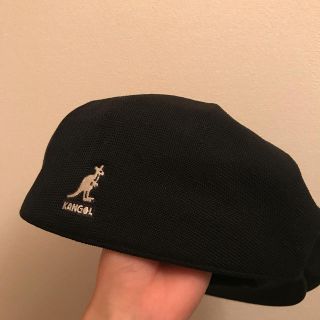 カンゴール(KANGOL)のkangol ハンチング ブラック(ハンチング/ベレー帽)