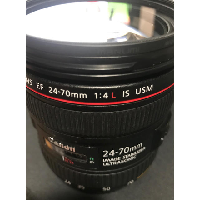 店舗良い Canon - USM IS F4L 24-70mm キヤノン　EF レンズ(ズーム)