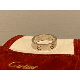 カルティエ(Cartier)のカルティエ ラブリング WG ホワイトゴールド 61　21号 メンズ 指輪(リング(指輪))