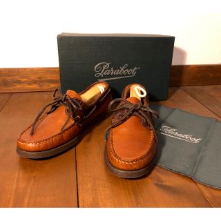 Paraboot - 【美品・レア】パラブーツ バース デッキシューズ コンビ ...