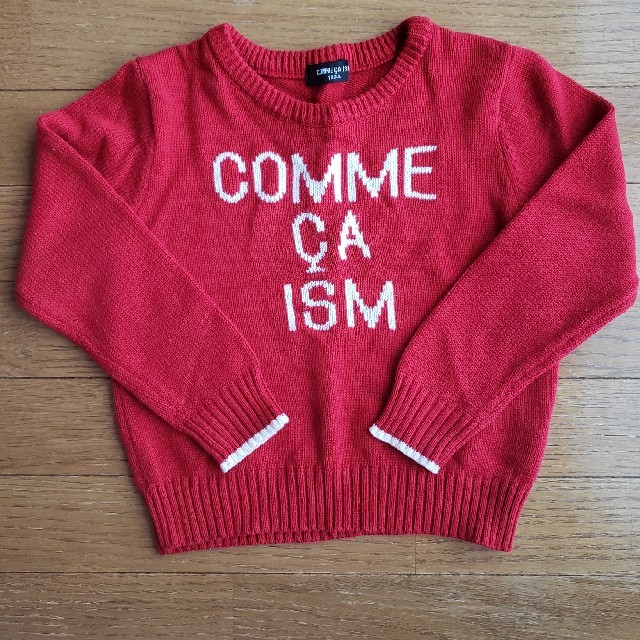 COMME CA ISM(コムサイズム)のコムサ　セーター　120㎝ キッズ/ベビー/マタニティのキッズ服女の子用(90cm~)(ニット)の商品写真