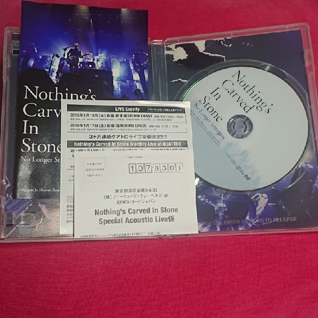 Nothing's Carved In Stone★DVD★ナシス エンタメ/ホビーのタレントグッズ(ミュージシャン)の商品写真