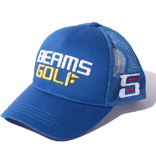 新品BEAMS GOLFビームスゴルフ 架空スポンサー企業ロゴツアーキャップ