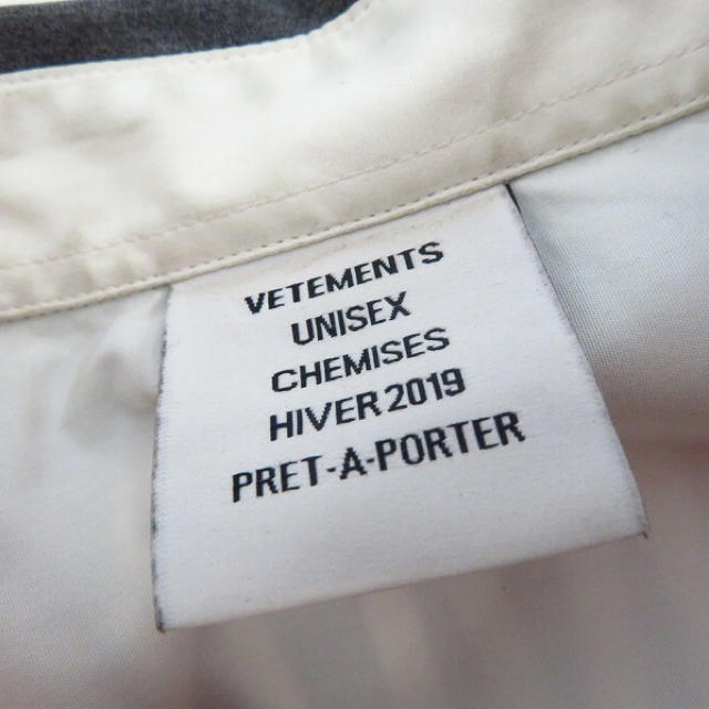 saintvêtement (saintv・tement)(サンベットモン)の☆VETEMENTS/ ユニフォームプリント長袖シャツ/ メンズのトップス(シャツ)の商品写真