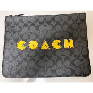 コーチ(COACH)のCOACH コーチ クラッチバッグ パックマン　限定コラボ　格安出品(セカンドバッグ/クラッチバッグ)