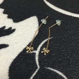 美品✨ノジェスＫ10PG リボンアメリカンピアス✨