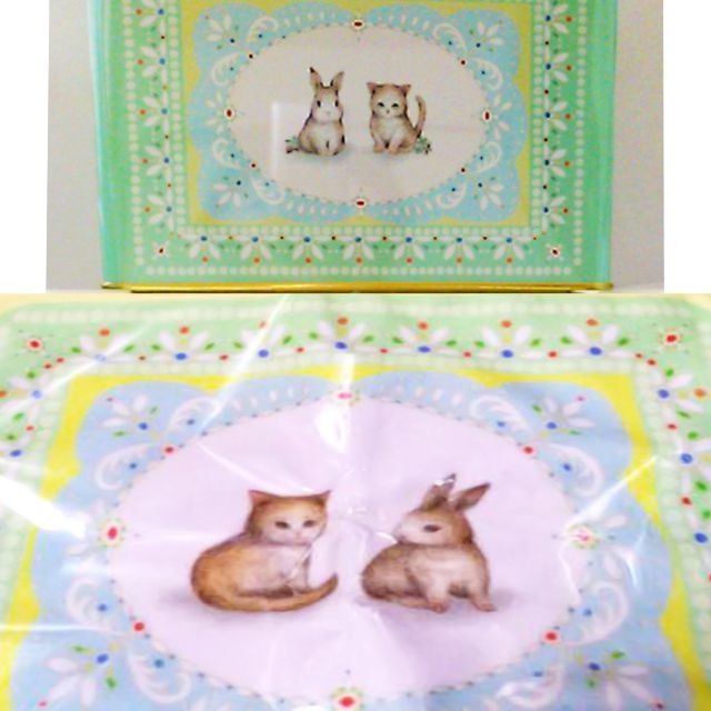 franche lippee(フランシュリッペ)の新品★未使用ノベルティ フランシュリッペ 缶ケース タオル(ハンドタオル)蓋付 エンタメ/ホビーのコレクション(ノベルティグッズ)の商品写真