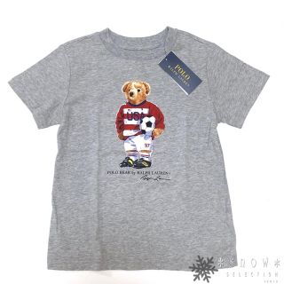 ポロラルフローレン(POLO RALPH LAUREN)の新品 ラルフローレン ボーイズM/150 サッカーポロベア Tシャツ(Tシャツ/カットソー)