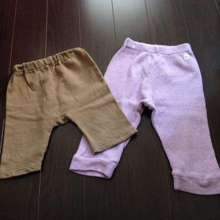 ラグマート(RAG MART)のパンツ2枚セット♡80(パンツ)