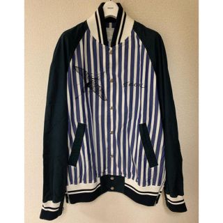 サカイ(sacai)の【新品定価74520円】19ss sacai×dr.woo ストライプブルゾン(ブルゾン)