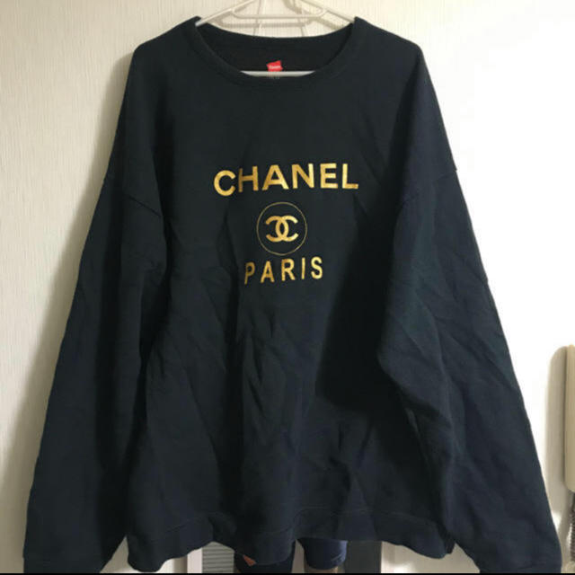 CHANEL(シャネル)の【男女兼用】CHANEL Hanes コラボ パーカー メンズのトップス(パーカー)の商品写真