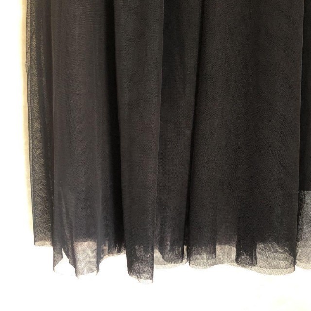 GU(ジーユー)のGU ロングスカート ブラック   レディースのスカート(ロングスカート)の商品写真