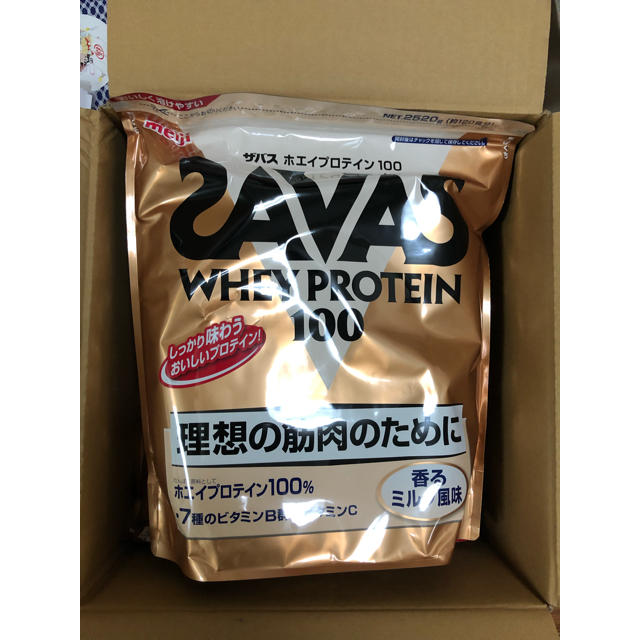 特大120食分◆SAVAS◆ザバスホエイプロテイン100◆香るミルク風味 食品/飲料/酒の健康食品(プロテイン)の商品写真