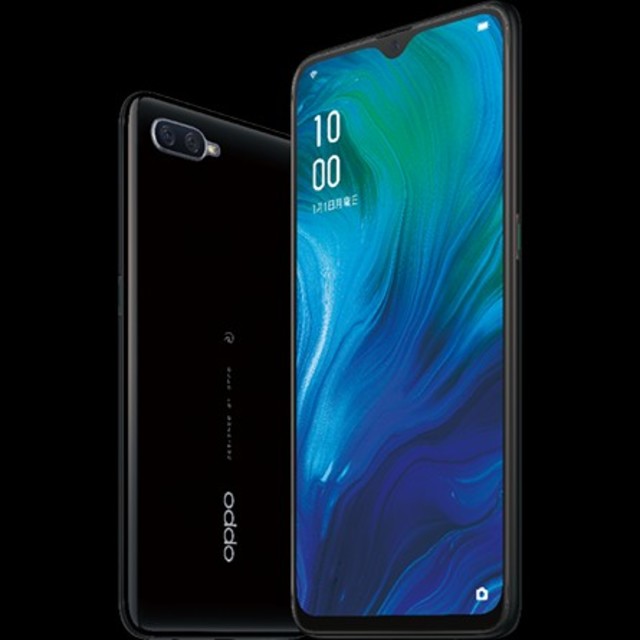 OPPO Reno A 128gb ブラック simフリー端末 新品未開封 【送料無料 ...