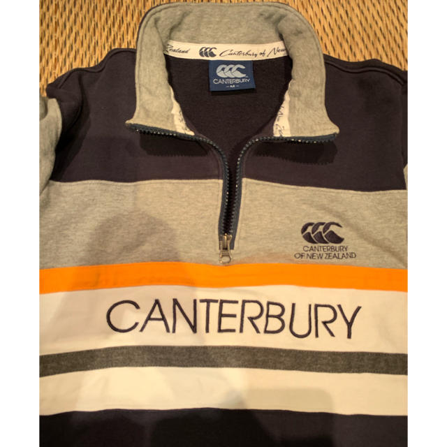 CANTERBURY(カンタベリー)のCanterbury スウェット トレーナー ハーフジップ レディース レディースのトップス(トレーナー/スウェット)の商品写真