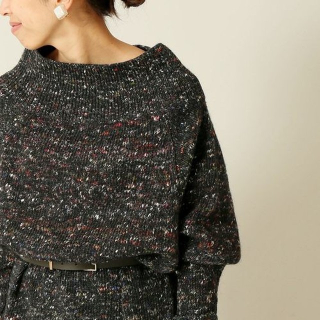 IENA(イエナ)のイエナ IENA LA BOUCLE 2WAYオフショルダーロングワンピース レディースのワンピース(ロングワンピース/マキシワンピース)の商品写真