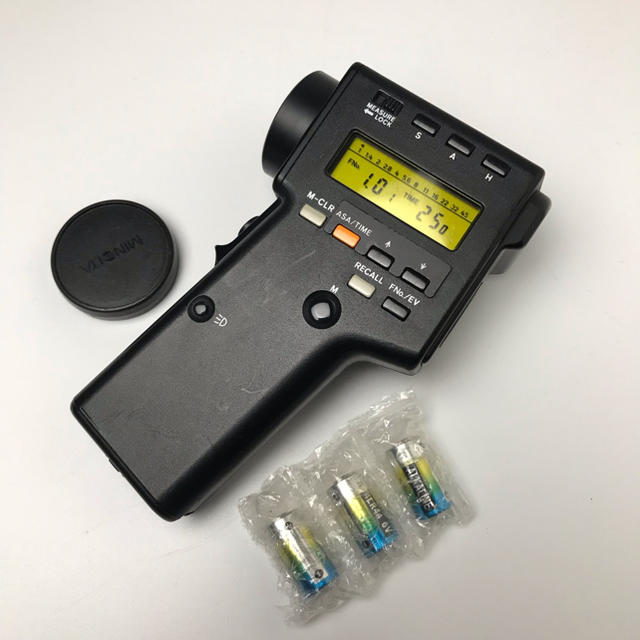 ミノルタ スポットメーターM 電池付き - grupobatia.com.mx