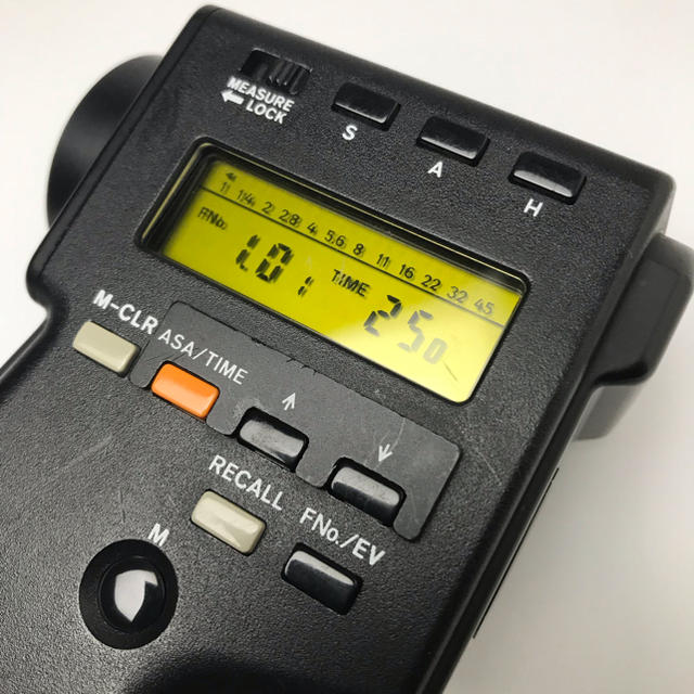 ミノルタ スポットメーターM 電池付きの通販 by thepeacefull ミノルタ スポットメーターM 電池付きの通販 by thepeacefull