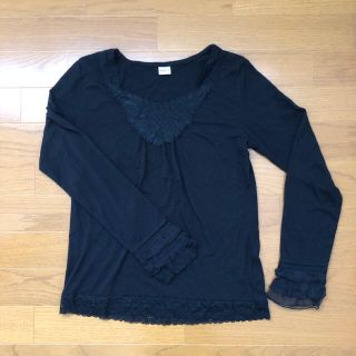 アクシーズファム(axes femme)の【ゆゆ様専用】2枚セット  axes 長袖 カットソー トップス 黒 M(カットソー(長袖/七分))