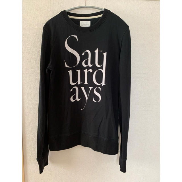 SATURDAYS SURF NYC(サタデーズサーフニューヨークシティー)のSaturday surf  スウェット　xs 美品 メンズのトップス(スウェット)の商品写真