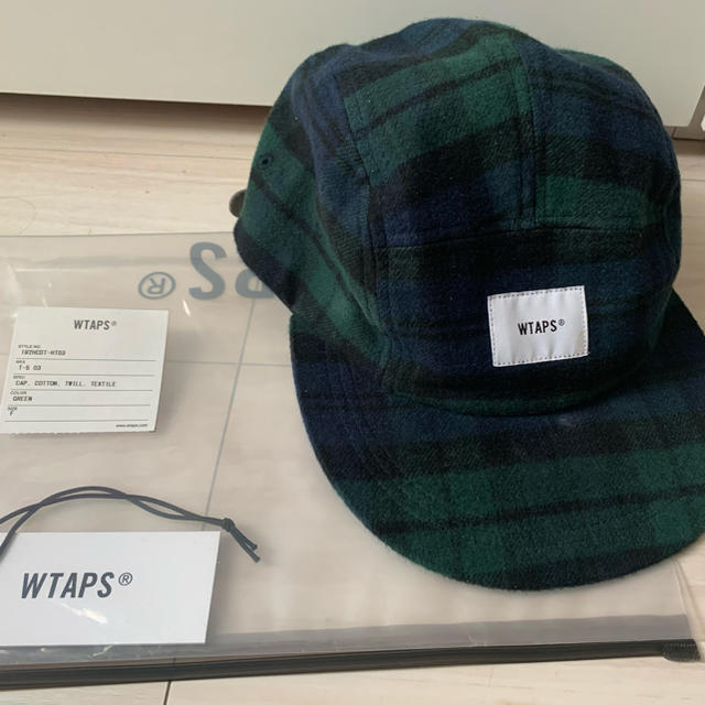 wtaps キャップ　チェック柄　フリーサイズ