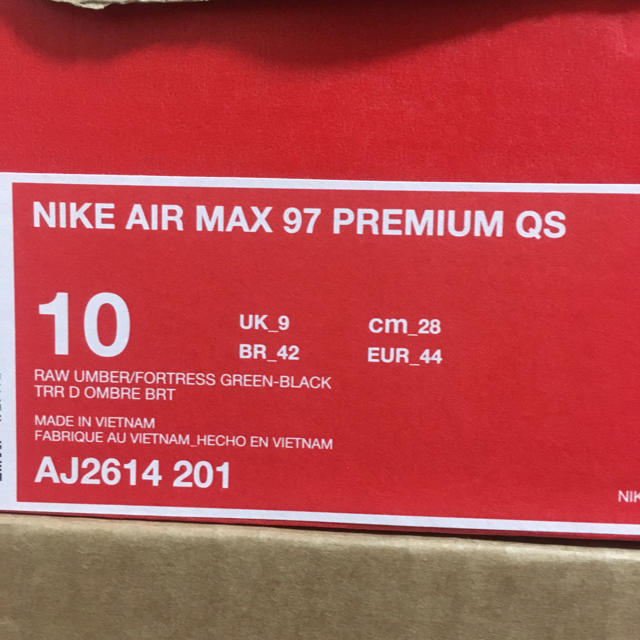 NIKE(ナイキ)のAIR MAX 97 PREMIUM QS "UK COUNTRY CAMO" メンズの靴/シューズ(スニーカー)の商品写真
