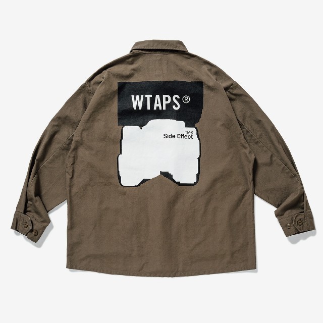 W)taps(ダブルタップス)の新品本物 WTAPS 19AW JUNGLE LS シャツジャケット オリーブL メンズのジャケット/アウター(ミリタリージャケット)の商品写真