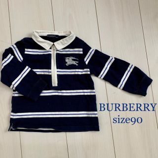 バーバリー(BURBERRY)のバーバリーBurberry長袖チェックTシャツ(Tシャツ/カットソー)