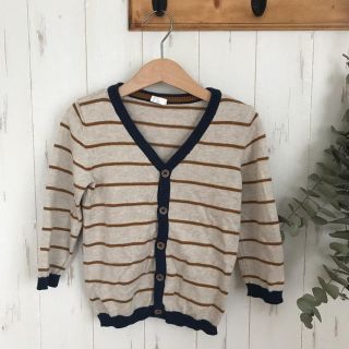 エイチアンドエム(H&M)のH&M ボーダーカーディガン(カーディガン)