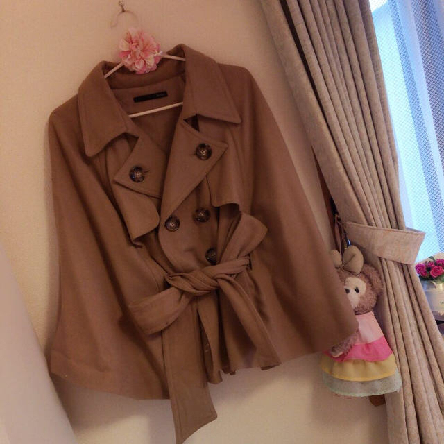 heather(ヘザー)のポンチョコート♡ レディースのジャケット/アウター(ピーコート)の商品写真