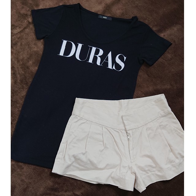DURAS(デュラス)のデュラス Tシャツ ショーパン セット レディースのレディース その他(セット/コーデ)の商品写真