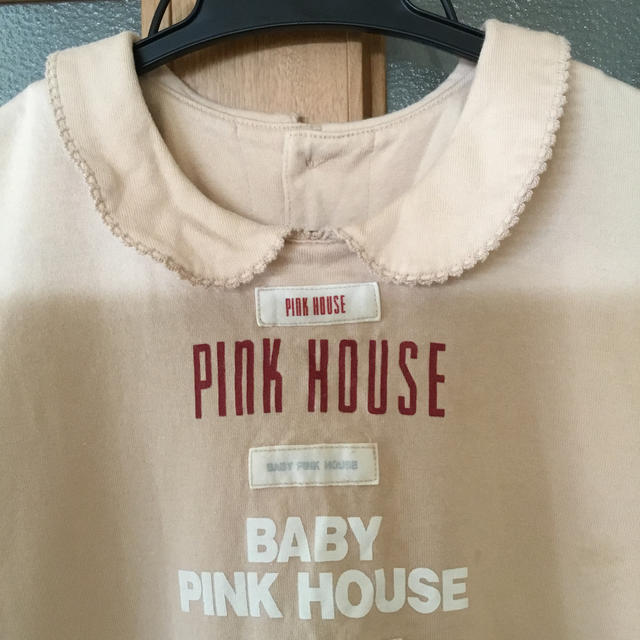 PINK HOUSE(ピンクハウス)のピンクハウスワンピース(女児用)(再値下げ) キッズ/ベビー/マタニティのキッズ服女の子用(90cm~)(ワンピース)の商品写真