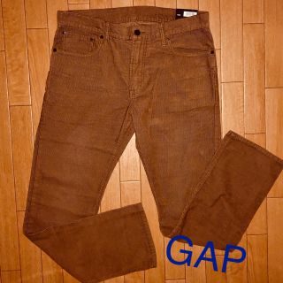 ギャップ(GAP)の新品タグ付き☆GAPギャップ☆コーデュロイパンツ☆メンズ☆サイズM☆未使用☆(チノパン)