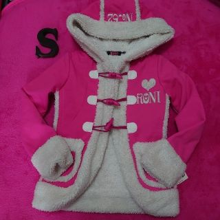 ロニィ(RONI)の新品★訳ありRONI★もこもこコート★ピンク♡S(ジャケット/上着)