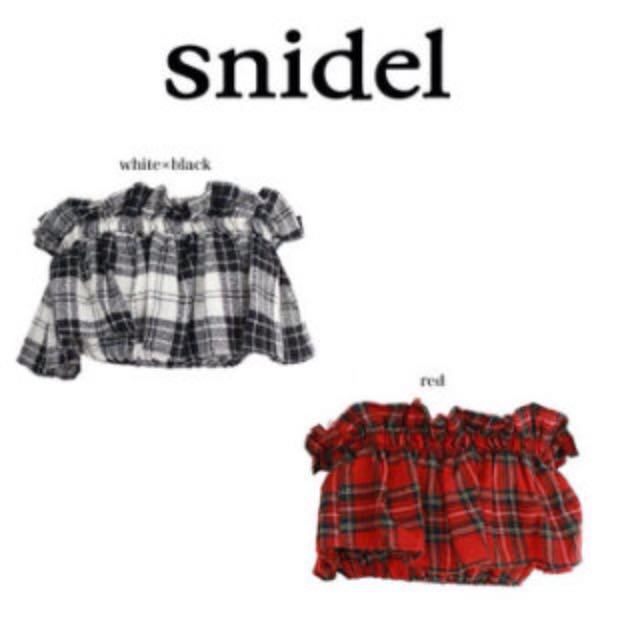 SNIDEL(スナイデル)のsnidel ビスチェ レディースのトップス(その他)の商品写真