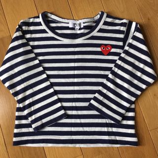 コムデギャルソン(COMME des GARCONS)のコムデギャルソン プレイ Tシャツ 2 ボーダー(Tシャツ/カットソー)